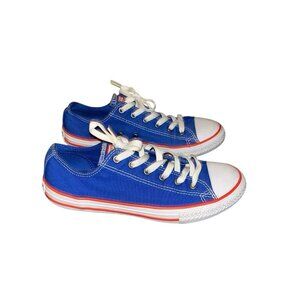 Converse Unisex All Star Blue Hipster Casual Low Top Sneakers Size Youth 6